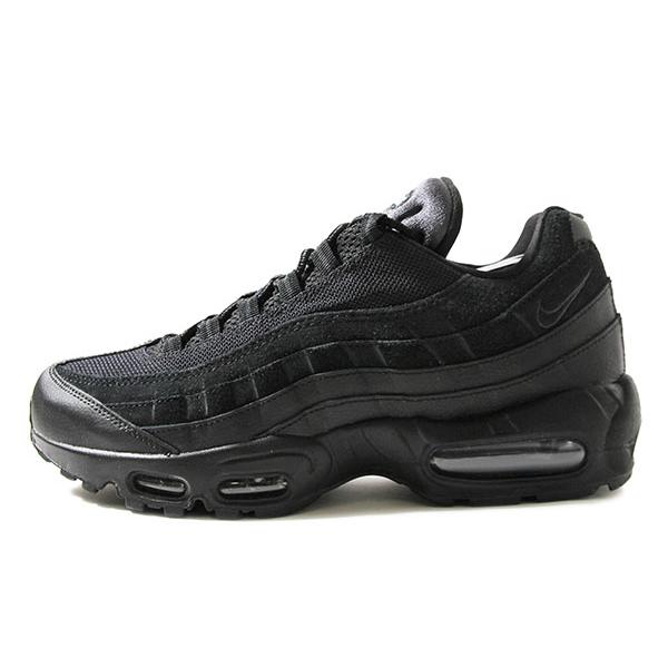 all black air max 95 sneakers
