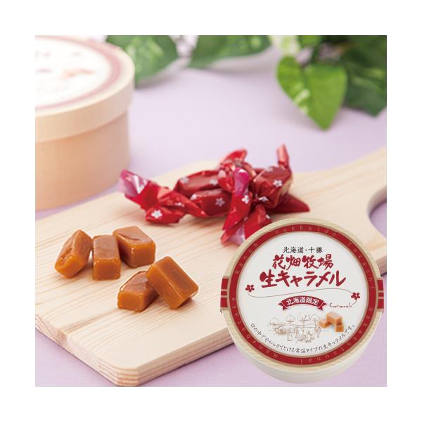 【北海道】花畑牧場　生キャラメル（常温タイプ）北海道の素材にこだわりました。口の中であっという間に溶けていく食感をお楽しみください。『花畑牧場』花畑牧場は、厳選した北海道産の素材を活かした手造りのスイーツやチーズ、生キャラメルなどを製造販売...
