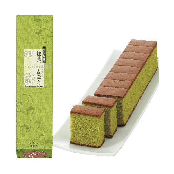 【長崎】長崎カステラ　抹茶抹茶のほろ苦さと長崎カステラのコクのある甘みが上品に調和する美味しさです。『長崎 和泉屋』地元雲仙で採れた新鮮な卵を使用しています。 地元長崎で愛される伝統の味。熟練の職人が丁寧に焼き上げた本場長崎のカステラです。...