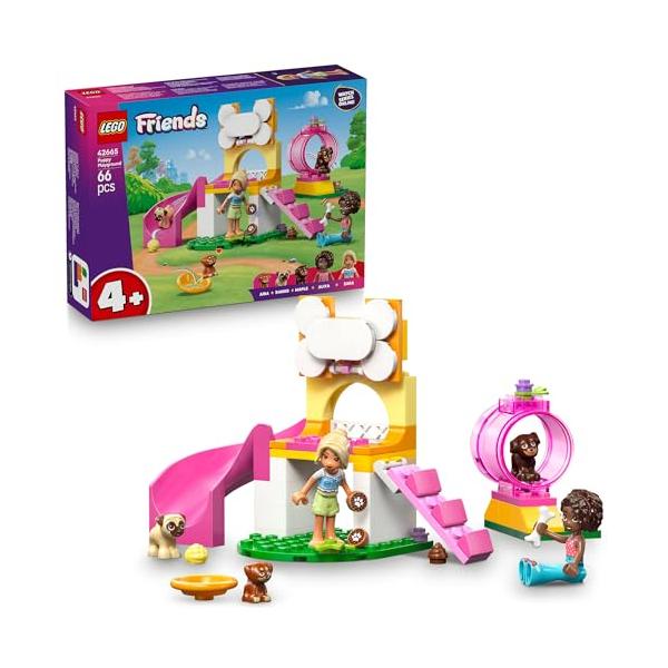 ワンちゃんパワー炸裂 ? ミニドールフィギュア2体、イヌのどうぶつフィギュア3体とプレイパークで遊べます（対象年齢：4才以上）どうぶつ好き集まれ ? すべり台やはしご、チューブで3匹の子犬たちと楽しく遊ぼうミニドールフィギュアとどうぶつフィ...