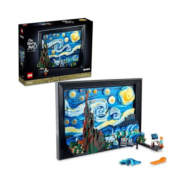 他サイト： レゴ LEGO アイデア ゴッホ 「星月夜」 2316ピース おもちゃ 玩具 誕生日 お歳暮 プレゼント ブロック 母の日 父の日 男性 女性 油絵 絵画 芸術模型の商品画像