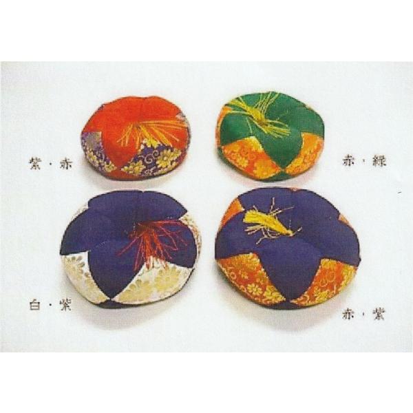 木魚丸布団　14号〈都〉金襴布団 日本製【仏具 木魚 杢魚 木魚布団 金襴 寺院 お寺 寺院用仏具 在家】