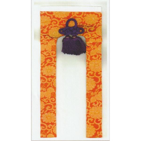 金糸で織り込まれた模様が華やかな戸帳です※上の白の部分はサイズに含まれておりません。※ケマン房は別売りです。