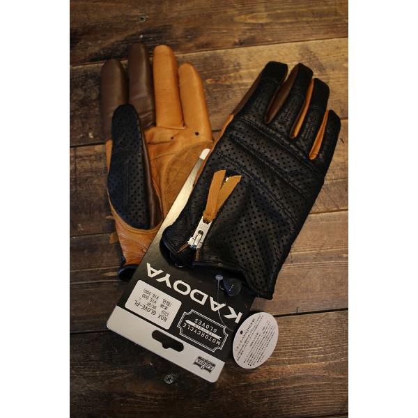 KADOYA ROX GLOVE - PL ブラウン LL 革手袋 パンチング レザーグローブ｜カドヤ公式オンライン