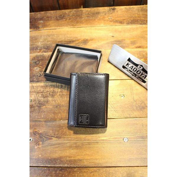カドヤ（KADOYA） 3 FOLD COMPACT WALLET コンパクトウォレット レザー