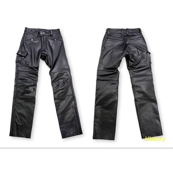 カドヤ(KADOYA) 【ＶＭＸパンツ サイズ：3L】 レザーパンツ 細身カーゴ