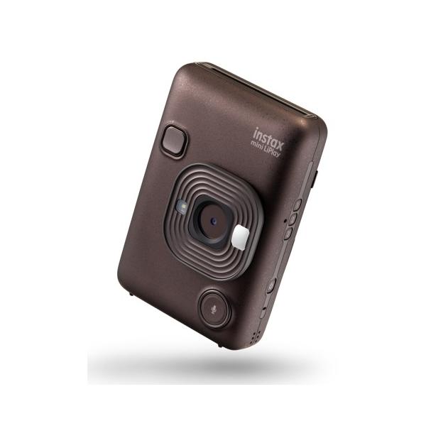 【送料無料】フジフイルム FUJIFILM カメラ＆スマートフォン用プリンター チェキ instax mini LiPlay ブロンズ