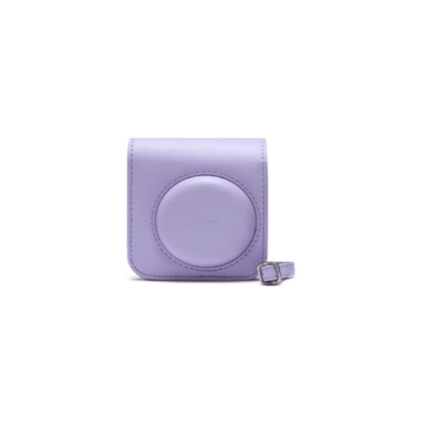 【送料無料】FUJIFILM フジフィルム チェキ12 instax mini12用 カメラケース パープル（速写ケース） チェキケース・バッグ カメラケース