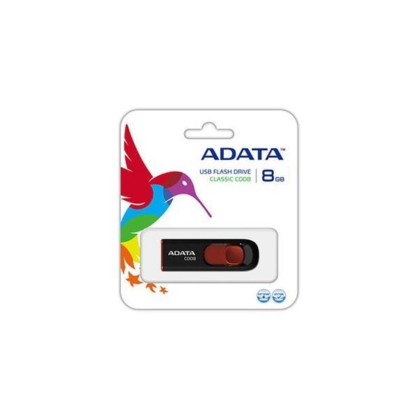 ADATA XCh USBtbV[8GB USB[ AC008-8G-RKD
