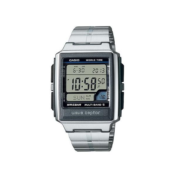 ■商品仕様世界5局の電波に対応するマルチバンド5の電波時計です。 日本、北米、欧州の主要都市で電波を受信して時刻を自動修正します。また、ワールドタイム、時刻アラーム機能などビジネスにも役立つ機能を搭載しています。ケース取り付けられた、ヘアラ...