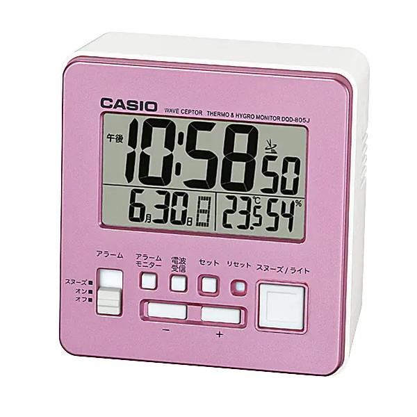 本体サイズ(H×W×D) mm：約82×78×49ｍｍ本体重量：135g枠材質：プラスチック枠表示タイプ：デジタル電波自動受信機能：電波自動受信機能有アラーム音：電子音音量切替：無スヌーズ機能：スヌーズ機能有使用電源：単3形マンガン乾電池×...