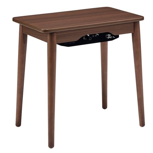 ・とにかく小さい！限られたスペースにはもちろん、広いお部屋は広々使える。・専用のこたつ布団が不要！ブランケットや毛布をかけて手軽に暖をとれる。・足先が冷える方の足元のピンポイント暖房に。・サイドテーブルや、ネストテーブルなど、サブテーブルと...