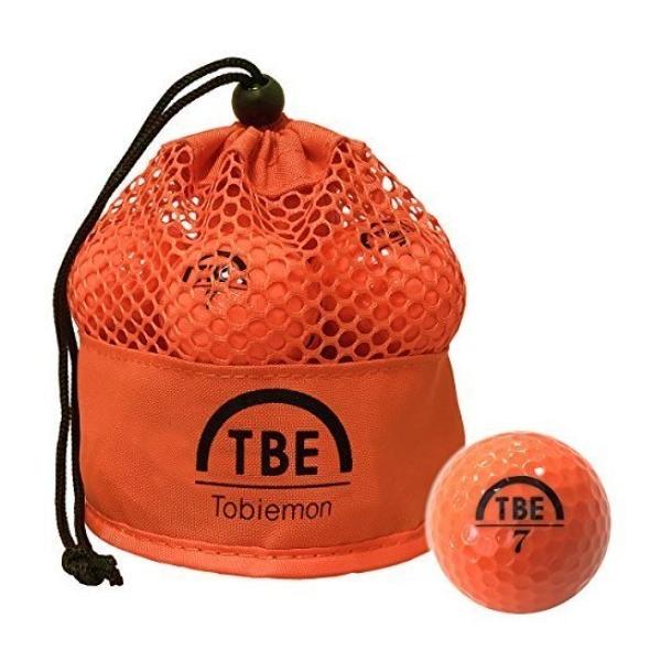 (未使用･未開封品)　TOBIEMON(トビエモン) ゴルフボール 公認球 2ピース 1ダース(12個入り) オレンジ メッシュバック入り TBM-2MBO kmdlckf ゆうパケットで送料無料】飛衛門 Tobiemon 公認球 2ピース構造ゴルフ