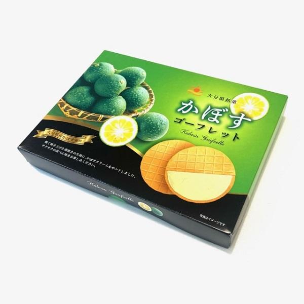 かぼすゴーフレット 大分県銘菓 大分県産かぼす使用 : HITA SHOP