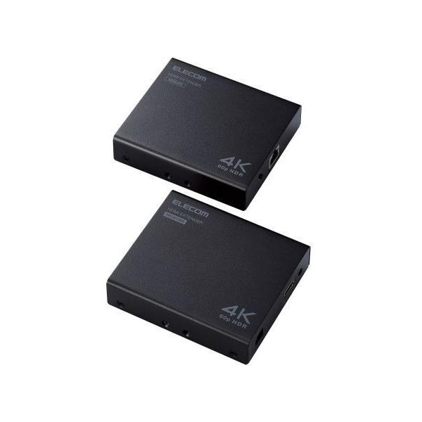 ELECOM（エレコム） VEX-HD4KP1001A HDMIエクステンダー/PoE対応/4K