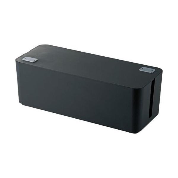 他サイト： エレコム ケーブルボックス(6個口) EKC-BOX001BKの商品画像