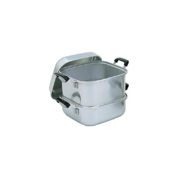 アカオアルミ アルマイト角型蒸器 36cm 一重 AMS71361 : ヒットライン