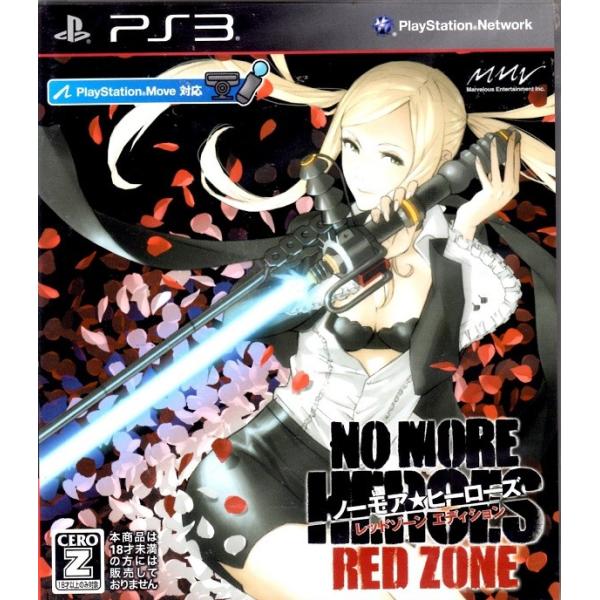 PS3 ノーモア★ヒーローズ レッドゾーンエディション【中古】
