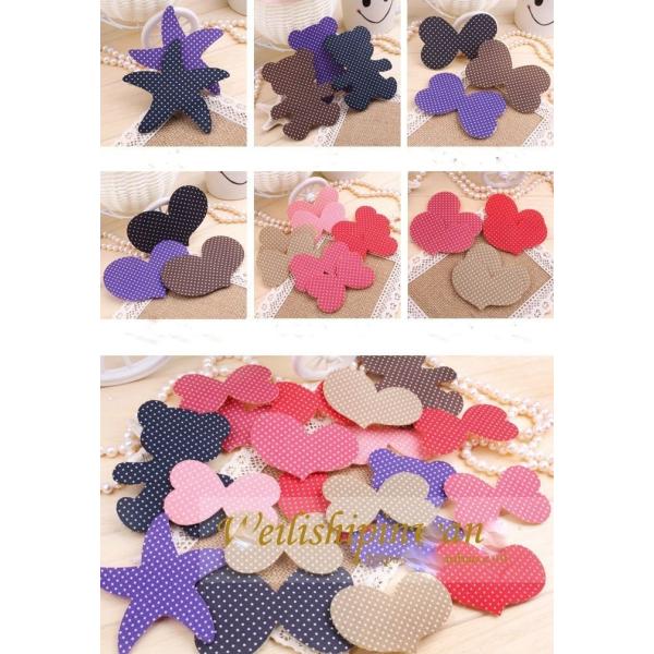 送料無料 ヘアテープ 小2個 キュート ハート型 裏面 マジックテープ ドット柄 あすつく メール便 春夏 ポイント消化 梅雨 Buyee Buyee 日本の通販商品 オークションの代理入札 代理購入