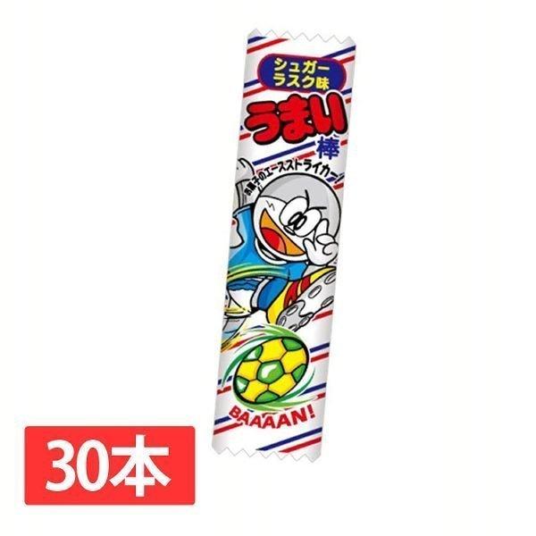 30本)やおきん うまい棒シュガーラスク味 やおきん (D) : お酒の
