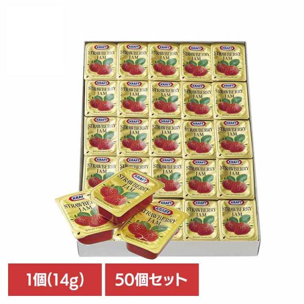他サイト： 森永 ジャム 小分けジャム いちご 常温保存 いちごジャム 小分け 個包装 使い切り 朝食 (50個)クラフト いちごジャム 森永乳業の商品画像
