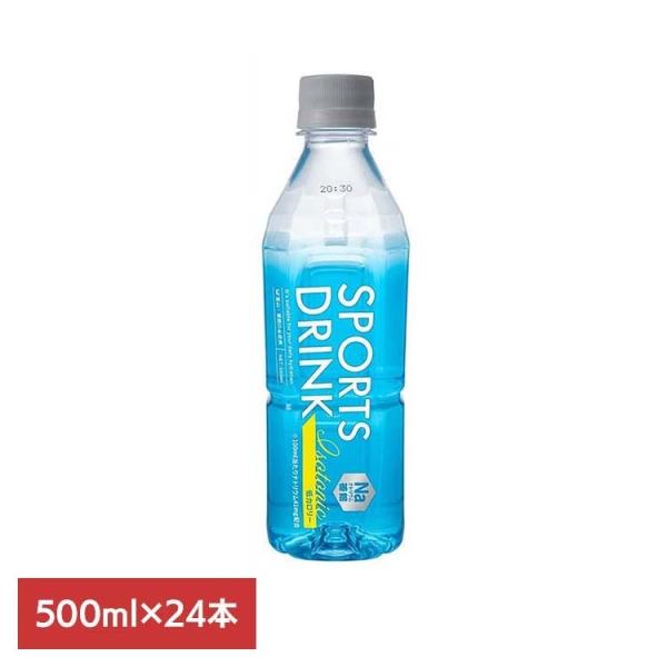 スポーツドリンク 500ml 24本 1ケース 水分補給 ナトリウム補給 低カロリー ペットボトル スポドリ 飲料 飲み物 運動 スポーツ まとめ買い LDC *