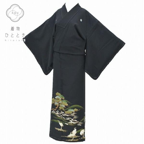 紋付き　着物　花柳流　正絹　絽　黒　未使用 000000029121-01.jpg?t=