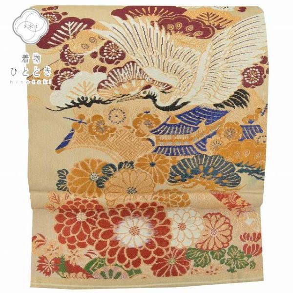 丸帯 正絹 仕立て上がり 袋帯 中古 リサイクルフォーマル アンティーク 
