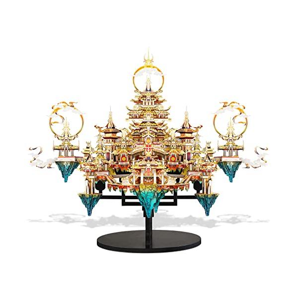 Piececool 天宮の玉座 金属製3Dパズルの魅力と組み立て方