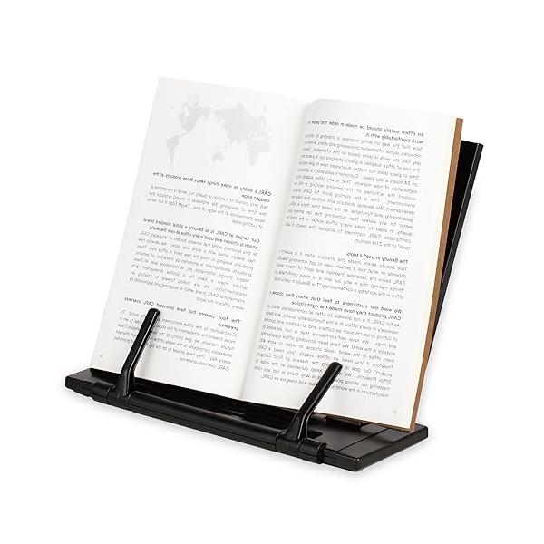 本/タブレットスタンドブラック/-/BKS-820-K・Color:ブラックStyle:本/タブレットスタンド・パッケージ個数:1・本や資料を見ながらパソコンで作業したい時に役立つ書見台。・7段階40度~80度に角度を調整する事ができ、体へ...