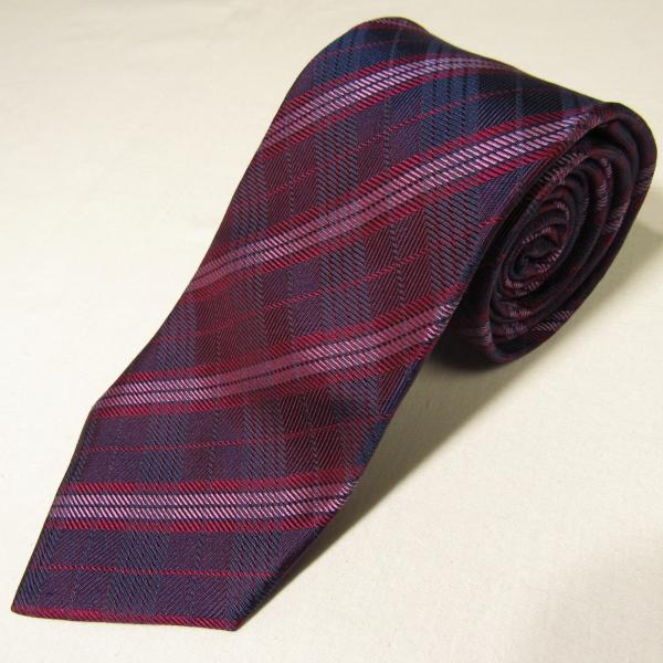 PAUL STUART（ポールスチュアート） 新品同様 チェック柄 シルク