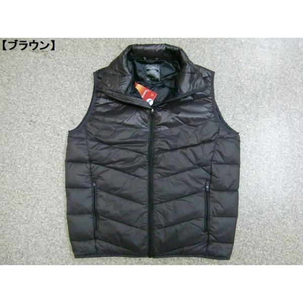 ダウンベスト メンズ レディース アメカジ アウトドア ワーク シレ切替