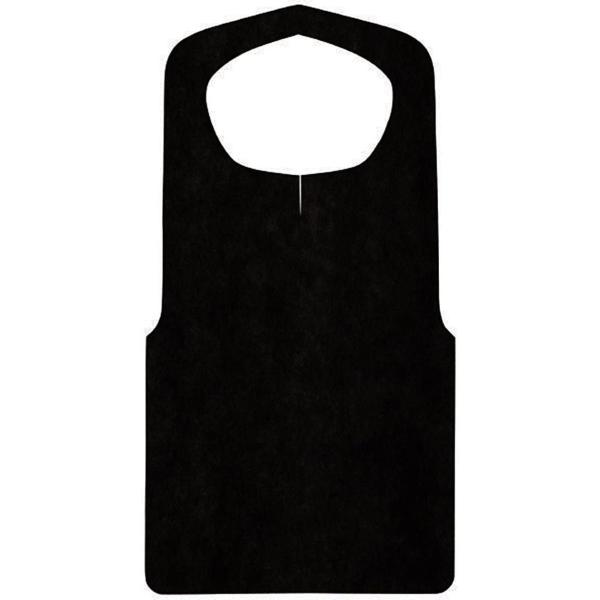 使い捨てソフトエプロン 黒 不織布タイプ 100枚入 B00lvt33s0 必需品工房 通販 Yahoo ショッピング