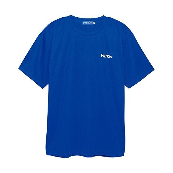 692円 激安商品 卓球ウェア VICTAS V-TS063 Tシャツ XS 0120 ブルー