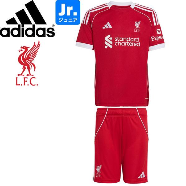 adidas（アディダス） リバプールFC 2025-26 ホーム ジュニア半袖