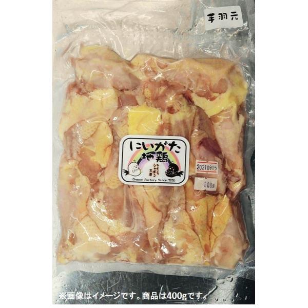 ※無投薬・人口添加物・配合飼料未使用※【地鶏メス】手羽元(400g)