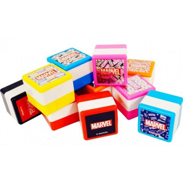 Disney（ディズニー） マーベル スクエアスタンプ 12種類1セット 浸透