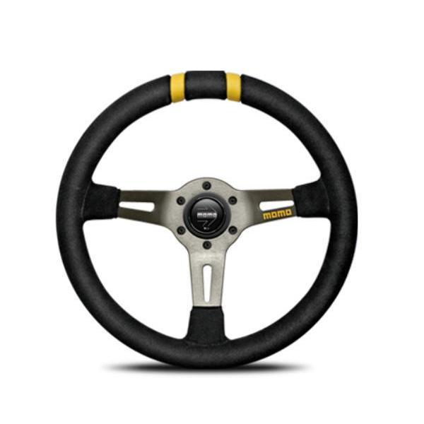 ステアリング ハンドル 33cm MOMO正規品】ステアリング DRIFT 33パイ ブラックスエード【D-20