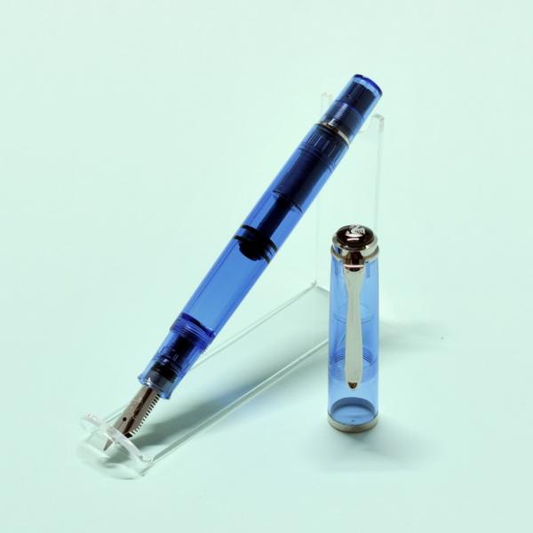 ペリカン　M205 デモンストレーターブルー　EF インクまとめ売り m.jpg