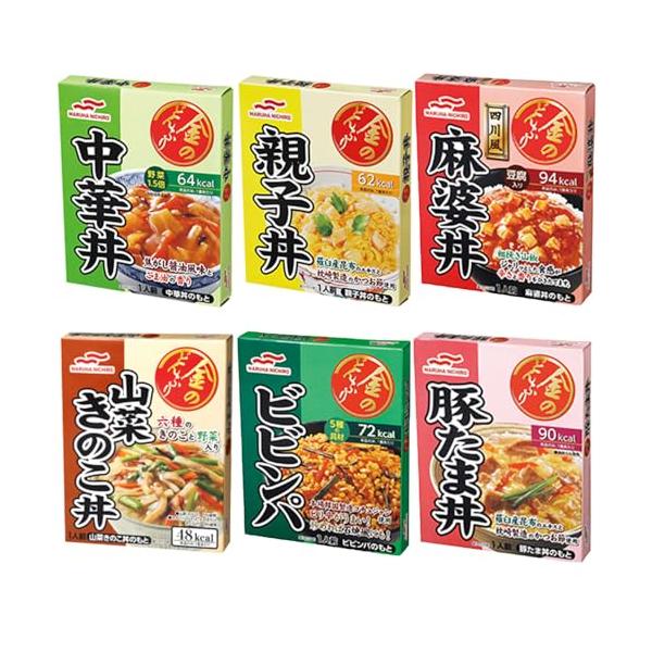 マルハニチロ 金のどんぶり アソートセット 6種 各1個 計6個 食べ比べ