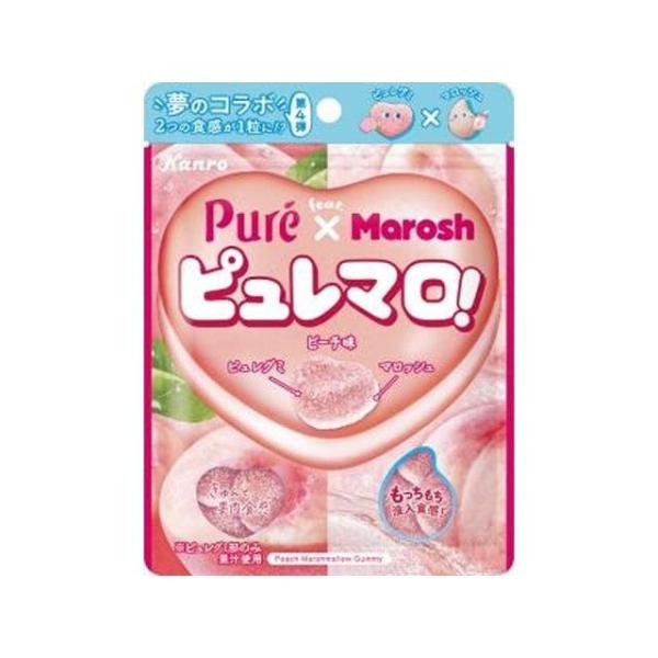 カンロ ピュレマロ！ ピーチ 55g×6袋 賞味期限 2026.10.31 ポスト投函での配達