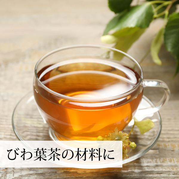 びわ葉茶の材料に