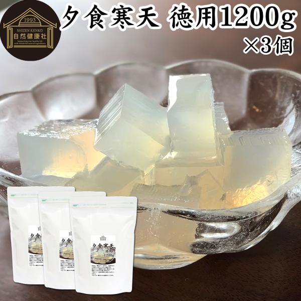 夕食寒天 徳用10g 3個 粉寒天 パウダー 断食 ファスティングダイエット 置き換え 置換 Fast 自然健康社 Sagaretxe Net