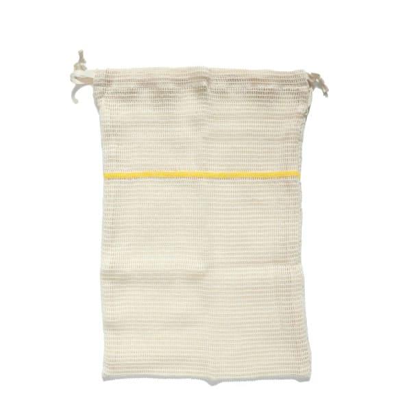 ハグコットン ランドリーネット M 洗濯ネット 洗濯用品 エコ eco HUG COTTON 天然素材 無染色 コットン素材 再生可能資源 オーガニックコットン