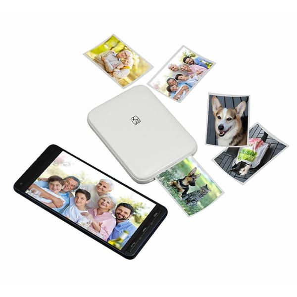 手のひらサイズのスマホフォトプリンター プリンター 小型 写真 印刷 スマホプリンター Iphone Android スマホ スマートフォン スマホ用 Yuniho1227 ヘルシーラボ 通販 Yahoo ショッピング