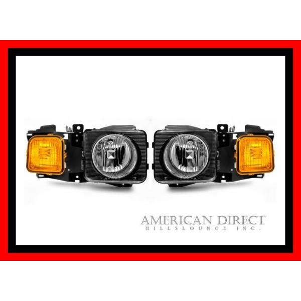 ハマーh3 パークシグナルウィンカー&サイドクリア左右セット【中古美品】 hlandweb_a187-a188-pair