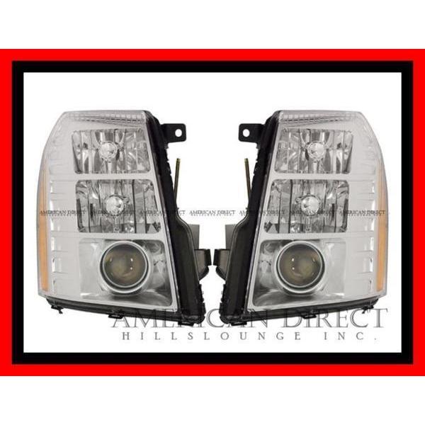 07 エスカレード 純正 ヘッドライト 日本光軸加工 車検用