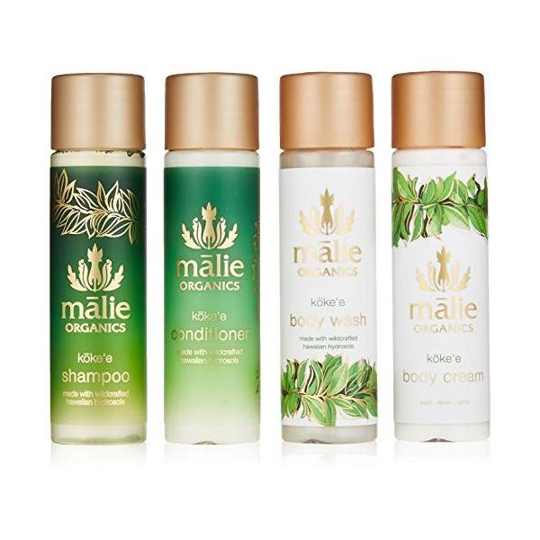 Malie Organics(マリエオーガニクス) トラベルセット コケエ (セット内容: シャンプー 74ml/コンディショナー 74ml/ボ