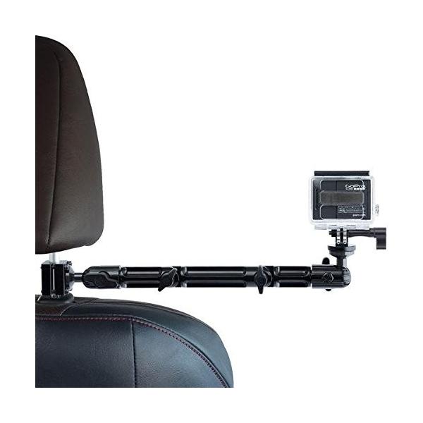 ヘッドレストマウントgopro Tackformdrivepro 超高剛性 レコーディングレコーディング用gopro用ベストカーマウント 通販