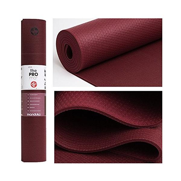 ヨガグッズ Manduka Pro ヨガマット 6mm 高密度 耐久性 グリップ感 クッション性 丸められる 日本正規品 ラグ Andwaffles Com